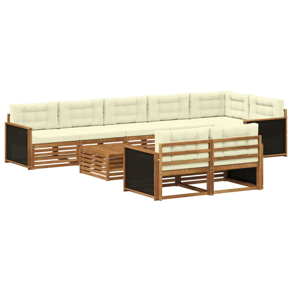 Set di divani da esterno con cuscino 9 pcs 3383523