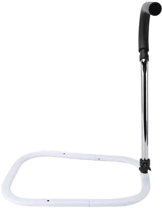 Regolatore di altezza per letto 460-582 mm - Maniglia di accesso - Assistenza di altezza - Acciaio inossidabile - Capacità di carico 138 kg - Adatto per materassi ultradunni