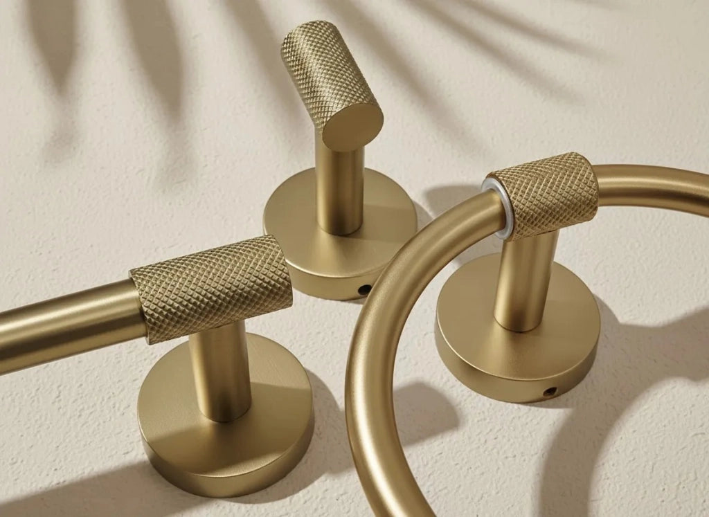 Portasciugamano Da Bagno 5705 Galo Brush Gold