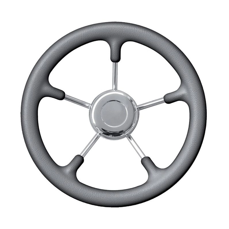 RUOTA TIMONE GRIGIO Ø MM.350