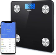 Ponderosimetro Digitale - Con Analisi del Corpo - App Compresa - Nero