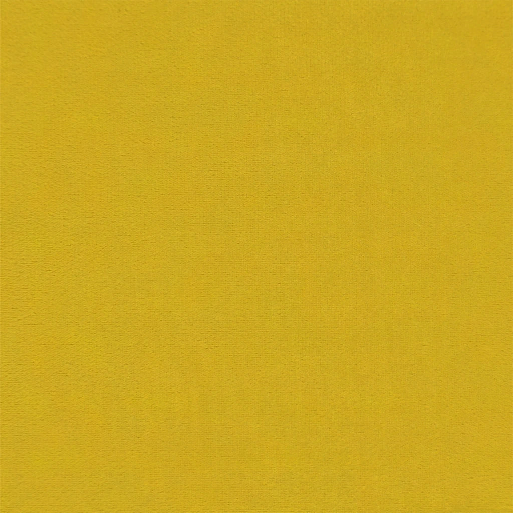 Panca con Cuscini-Sgabello-Divano Gialla 120,5x65x75 cm in Velluto