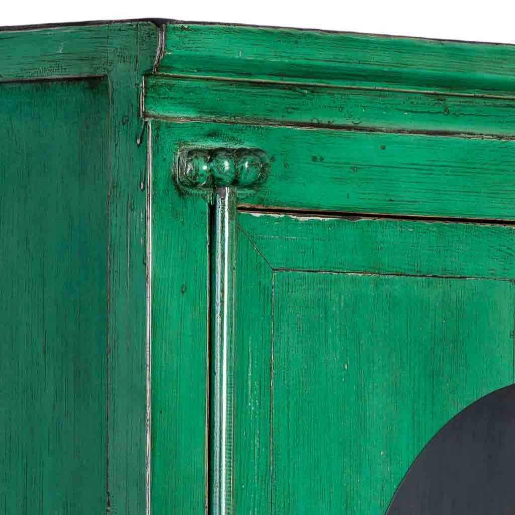 Armadio in legno verde 84x50x194h cm