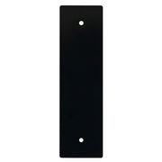 PLACCA 185 MM NERO CIECA COPRI FORO AVVOLGITORE MOTORE TAPPARELLA TAPPARELLE