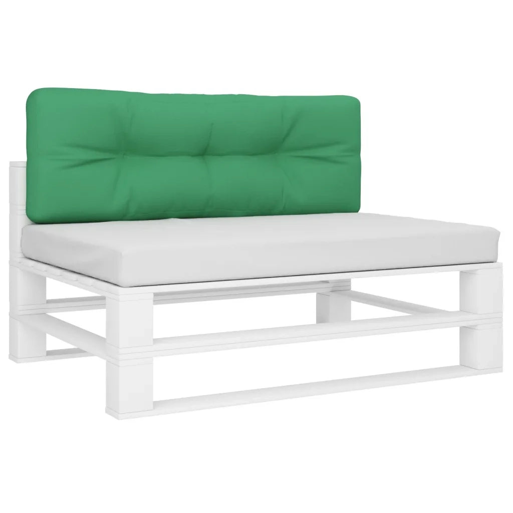 Cuscino per Pallet Verde 120x40x12 cm in Tessuto 360628
