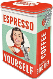 Bottiglia da caffè vintage – Design retrò – 1,3 l