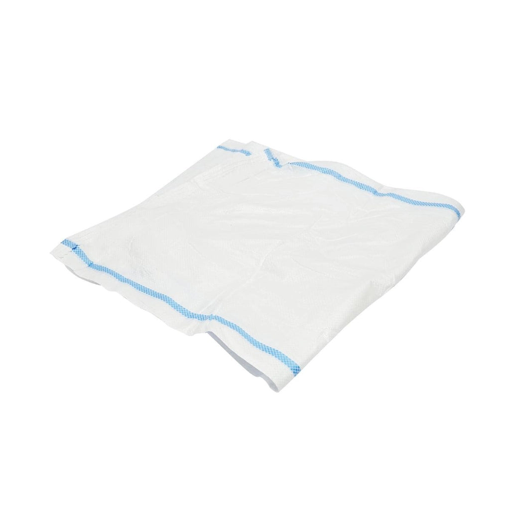 100 pezzi Sacchi in Rafia Bianco, 100×55 cm
