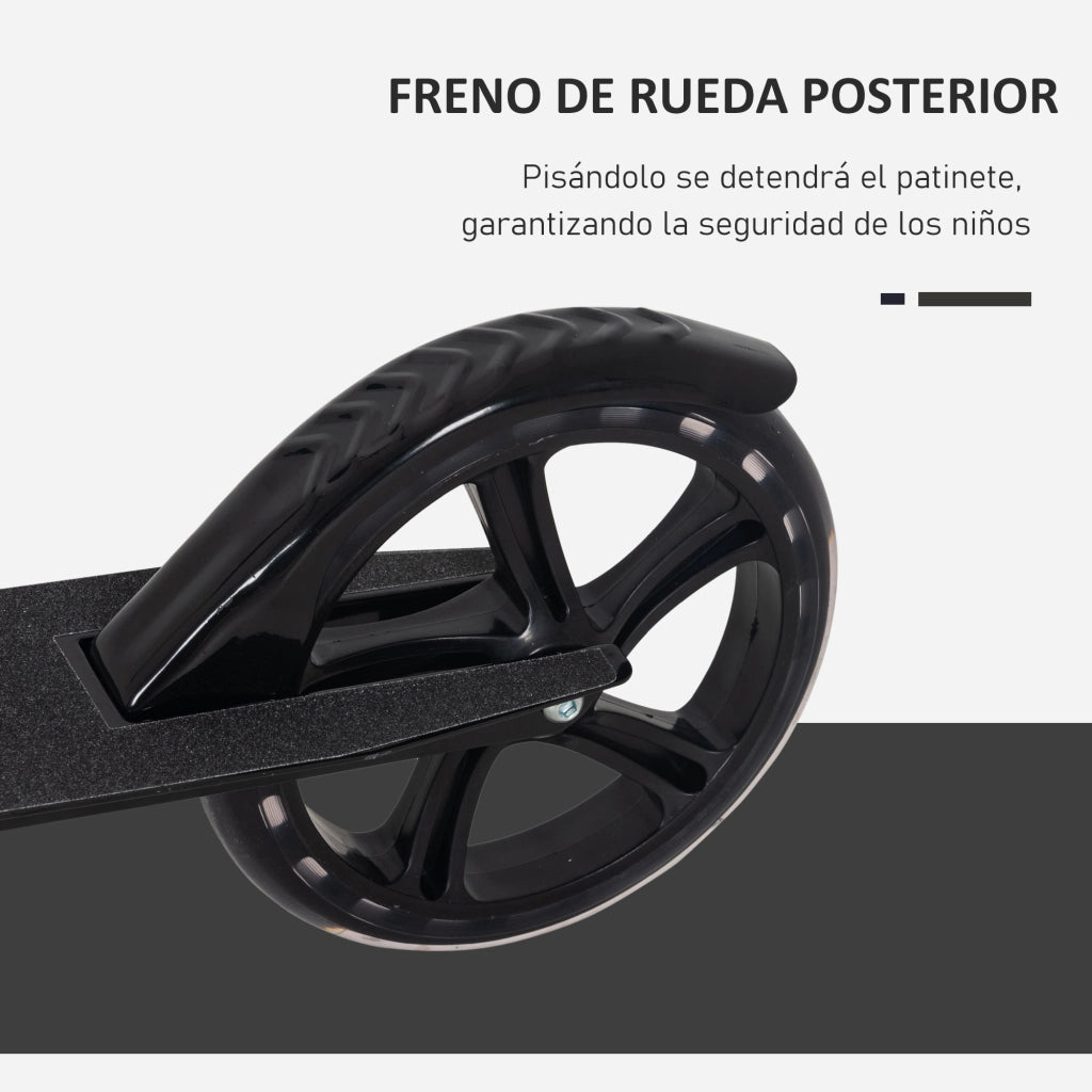 Scooter Pieghevole per Bambini ¨C Minimal ¨C 88x37x75-100 cm Nero