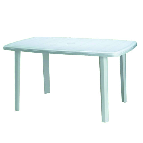TAVOLO CAYMAN 137X85XH72CM BIANCO