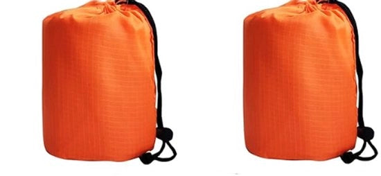 Set di coperture Mylar - 2 pezzi, leggero e impermeabile per sopravvivenza e campeggio