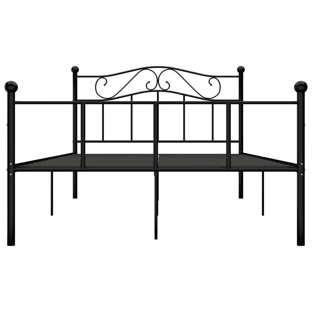 Giroletto Nero in Metallo 160x200 cm 284527