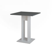 Vicco tavolo da pranzo Bianco/antracite 65 x 65 cm
