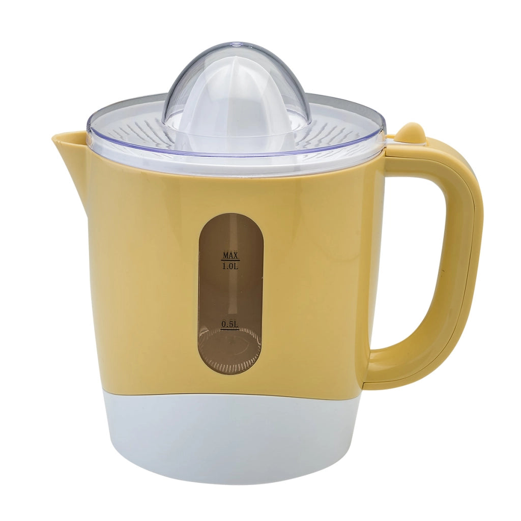 Bimar Spremiagrumi Elettrico Pantone PMS300 Caraffa Graduata 1L Doppio Cono Accensione Automatica