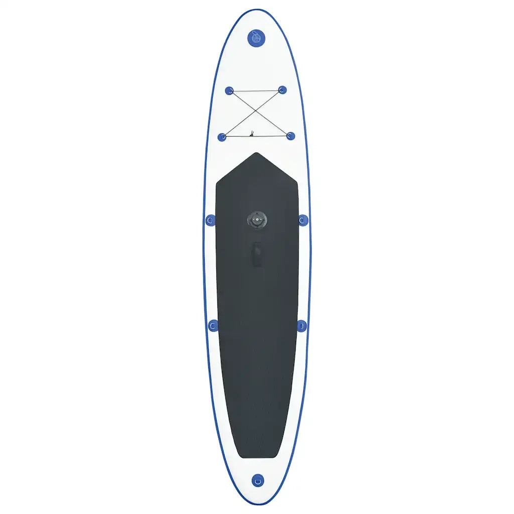 Set Tavola Gonfiabile da SUP con Vela Blu e Bianco 92210
