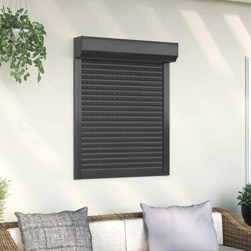 Persiana a rullo Antracite 70 x 100 cm Alluminio e poliuretano 42047063