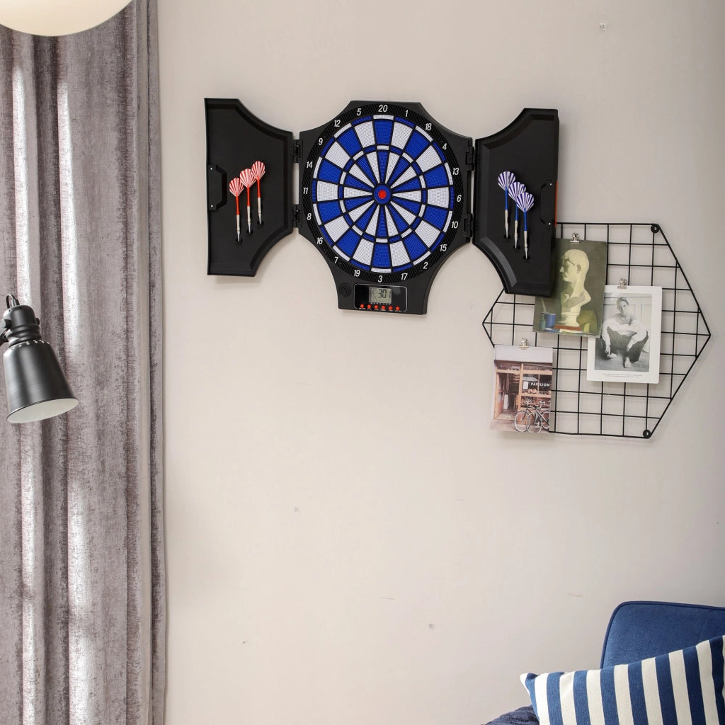 Tavolo da gioco elettronico pieghevole ¨C Minimal ¨C Nero 83x45cm