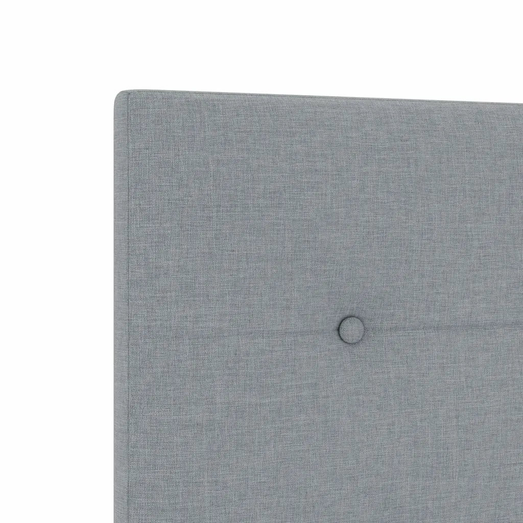 Testiera regolabile in altezza Grigio chiaro 180 cm Tessuto 3337847