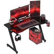 Scrivania Gaming ¨C Minimal ¨C Nero 120x65x74,5 cm