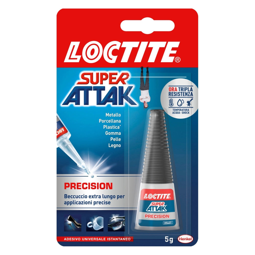 COLLA 'SUPER ATTAK PRECISION' 5 gr - LOCTITE