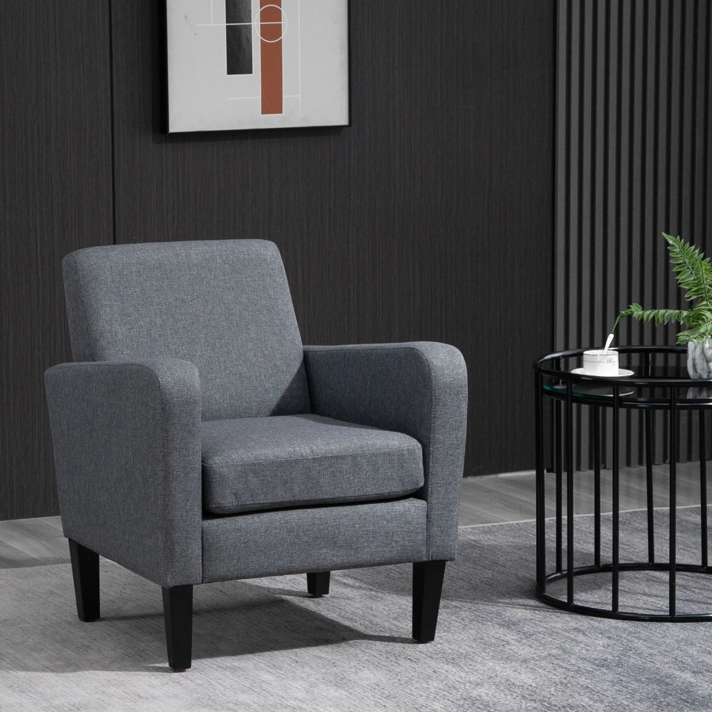 Poltrona Relax ¨C Minimal ¨C Grigio Chiaro 66x72x74 cm