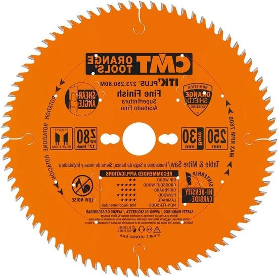 Lama circolare per sega a precisione - Arancione - 273.250.80 mm