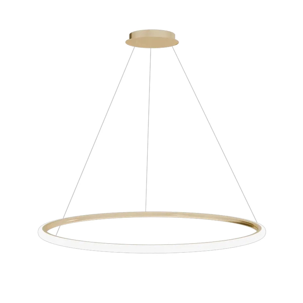 Lampada A Sospensione Lhj001-cp 40 Cm Gold