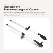 Supporto telescopico per caravan 310-435mm
