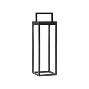 Lanterna Soon solare antracite a led da 2,2w a batteria IP54 h. 32,5cm