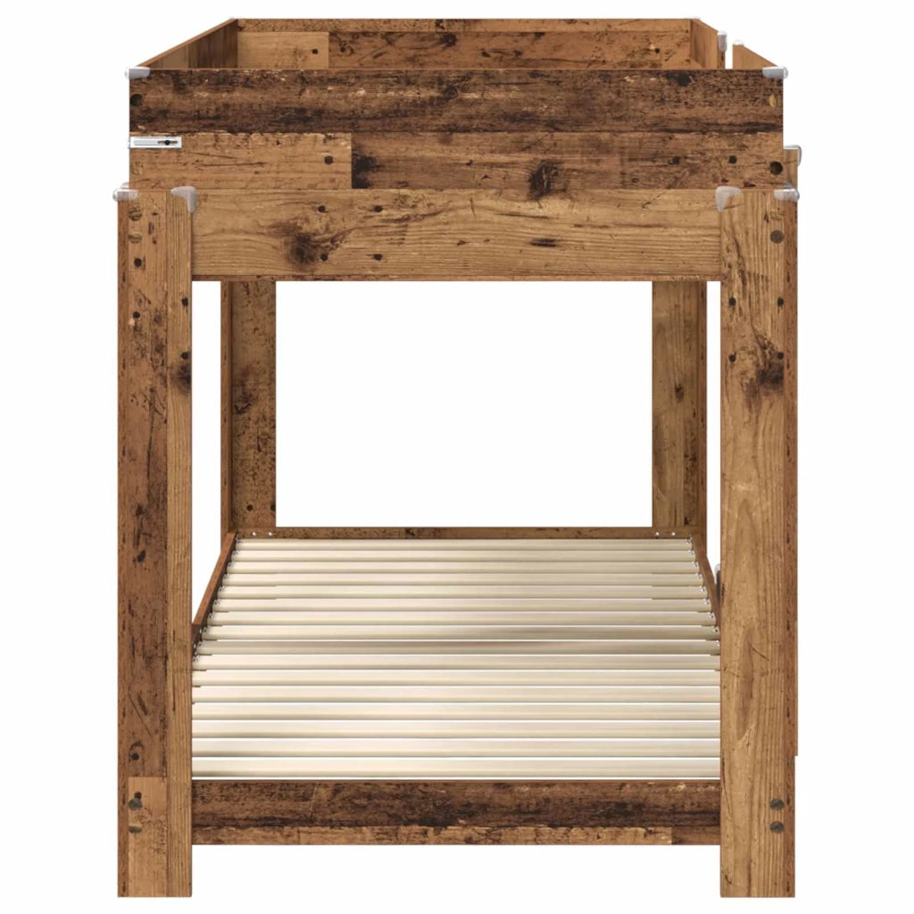 Letto a Castello per Bambini Legno vecchio 90 x 190 cm 3410537