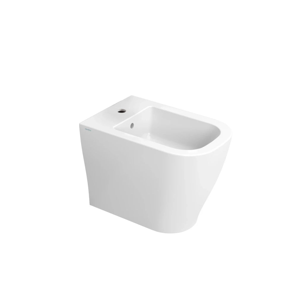 Bidet filo muro Mirto DOLOM bianco con foro rubinetteria