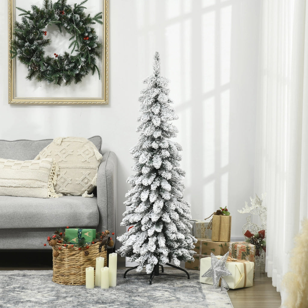 Albero di Natale Artificiale ¨C Minimal ¨C 135 cm, 253 Rami, Verde