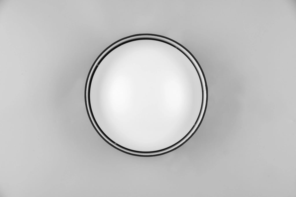 Plafoniera LED LOCARNO 30cm 12W nero tessuto 3000K