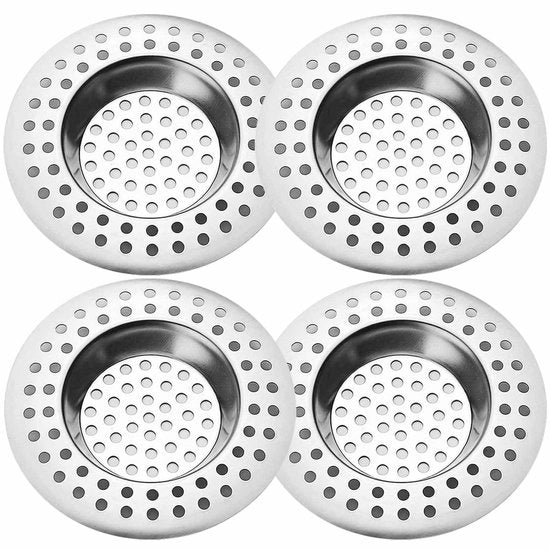 Set di 4 anti-verstoppingsschild anti-rost per tubi esterni in acciaio inossidabile - diametro esterno 7,5 cm - duraturo e efficiente