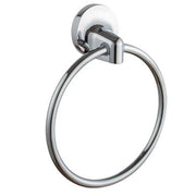 Trade Shop - Anello Cerchio Porta Asciugamano Moderno Fissaggio A Parete Arredo Bagno 79807 -