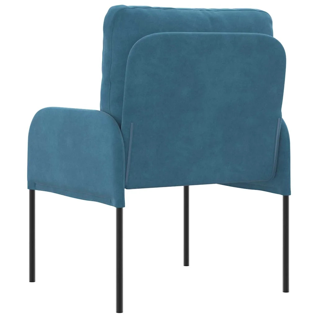 Divani con cuscino 55cm Blu Legno compensato 42023437