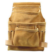 Vigor Blinky 40570-30 Denver Borsa Carpentiere in Vera Pelle 6 Tasche 2 Portamartelli 1 Portamatite
