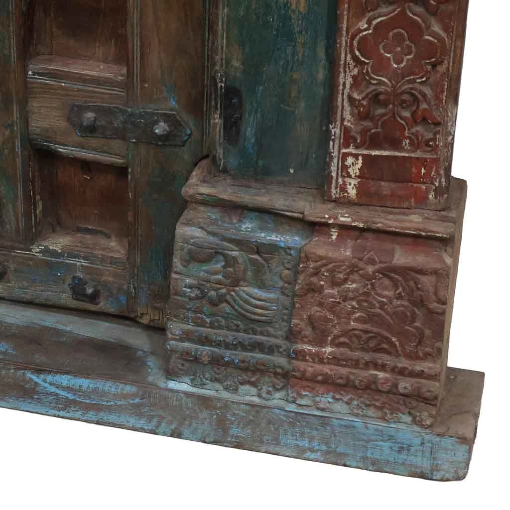 Porta in legno marrone 155x37x226h cm