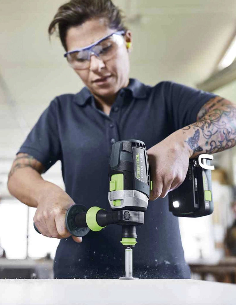 Trapano a Percussione FESTOOL QUADRIVE TPC 18/4 I-Basic (Solo corpo + Systainer SYS3 M 187)