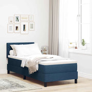 Letto a molle con materasso con led Blu 80 x 200 cm Tessuto 3342246