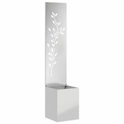 Schermo per privacy in giardino Argento 32 x 32 x 150 cm CFW9328999