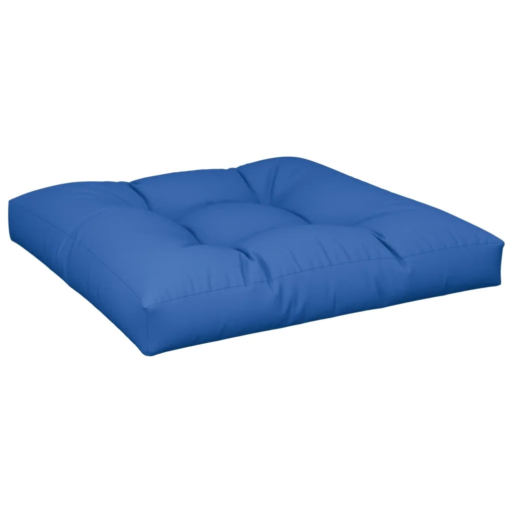 Cuscini per Pallet 2 pz Blu Reale in Tessuto 360699