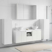 Set di mobili per il bagno 6 pz Bianco 3407151