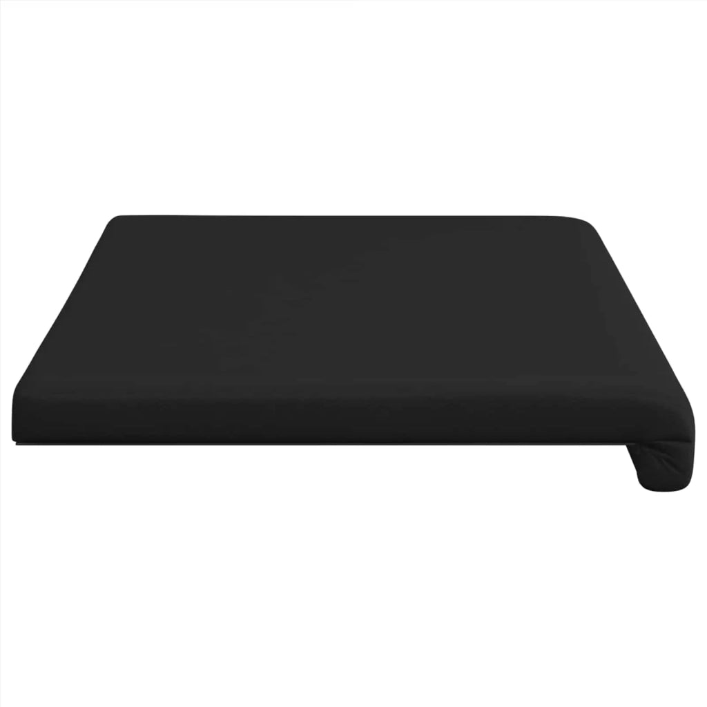 Cuscino per panchina Similpelle Nero Profondità 35 cm 42043273