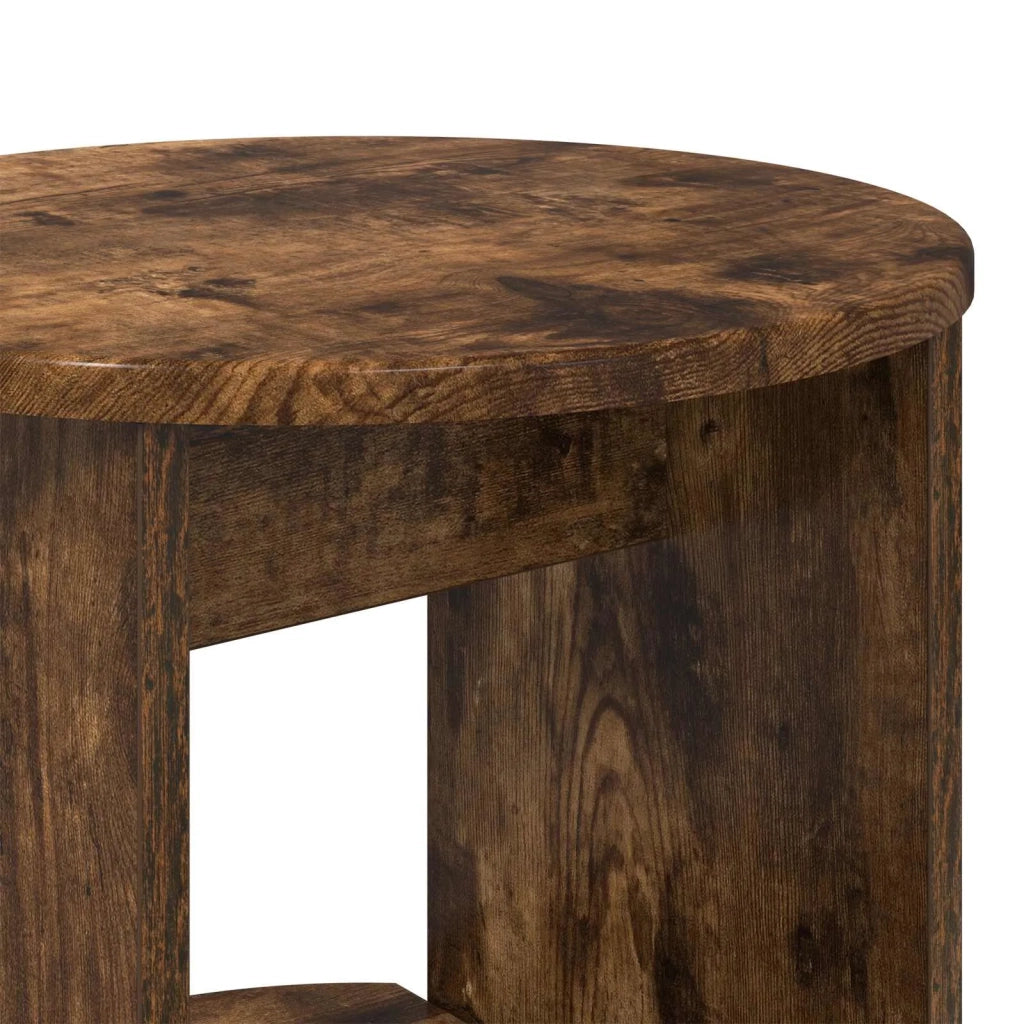 Mobile laterale Quercia Affumicata 40 x 40 x 75 cm 899839