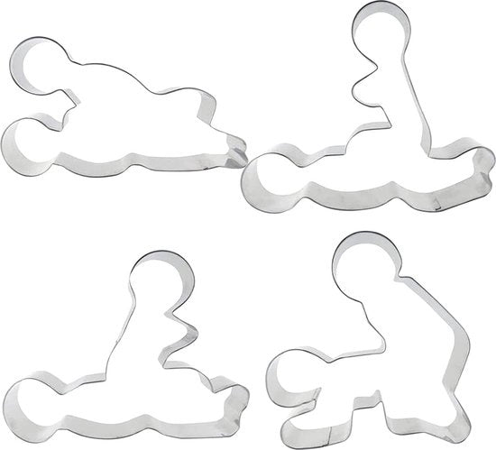 Set di forme per biscotti – Ustioni per biscotti – Set di forme per biscotti in stile cookie