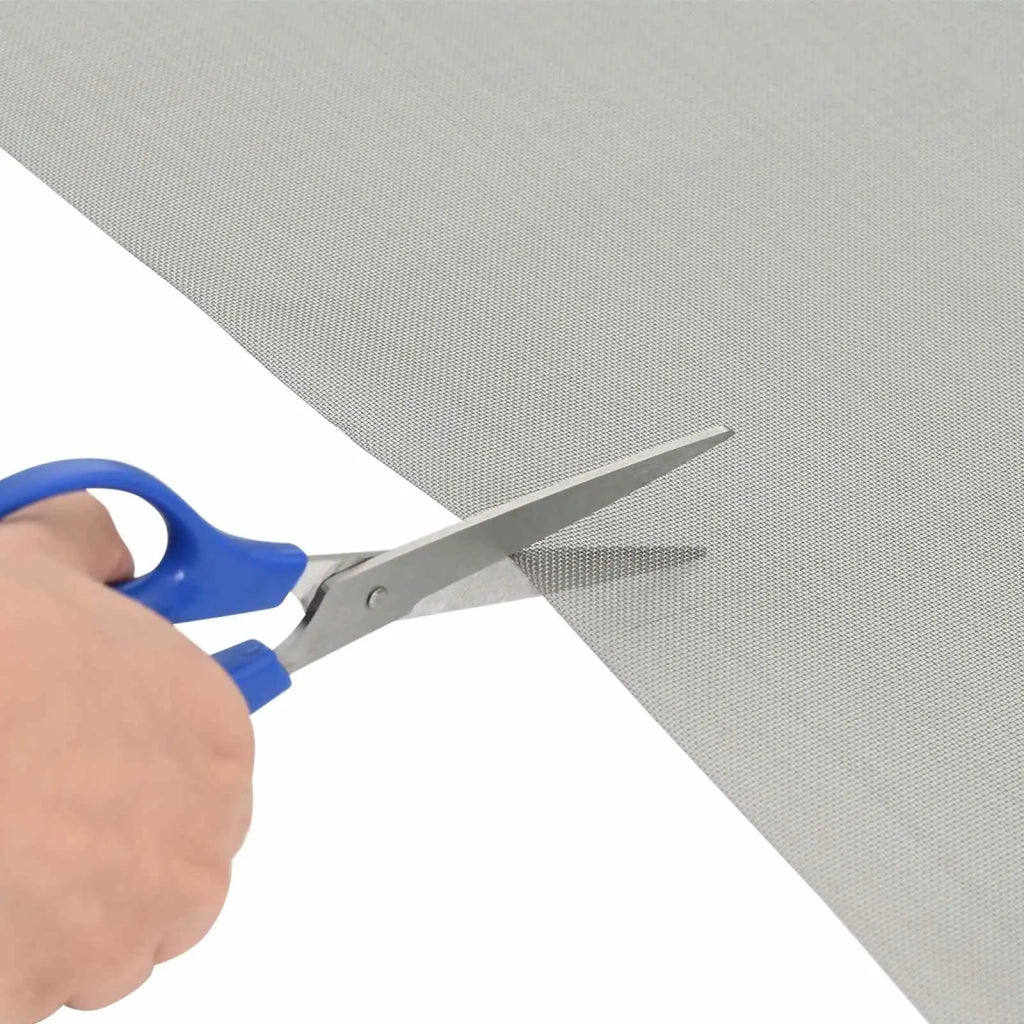 Rete per schermatura 100 x 1000 cm 30 Mesh Argento 42039558