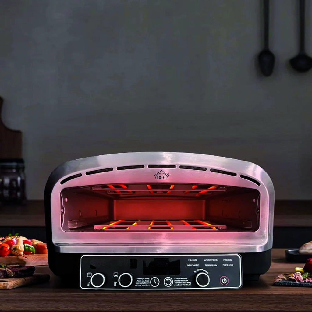 Dcg FORNO ELETTRICO PER PIZZA 2.200 W lt. 20