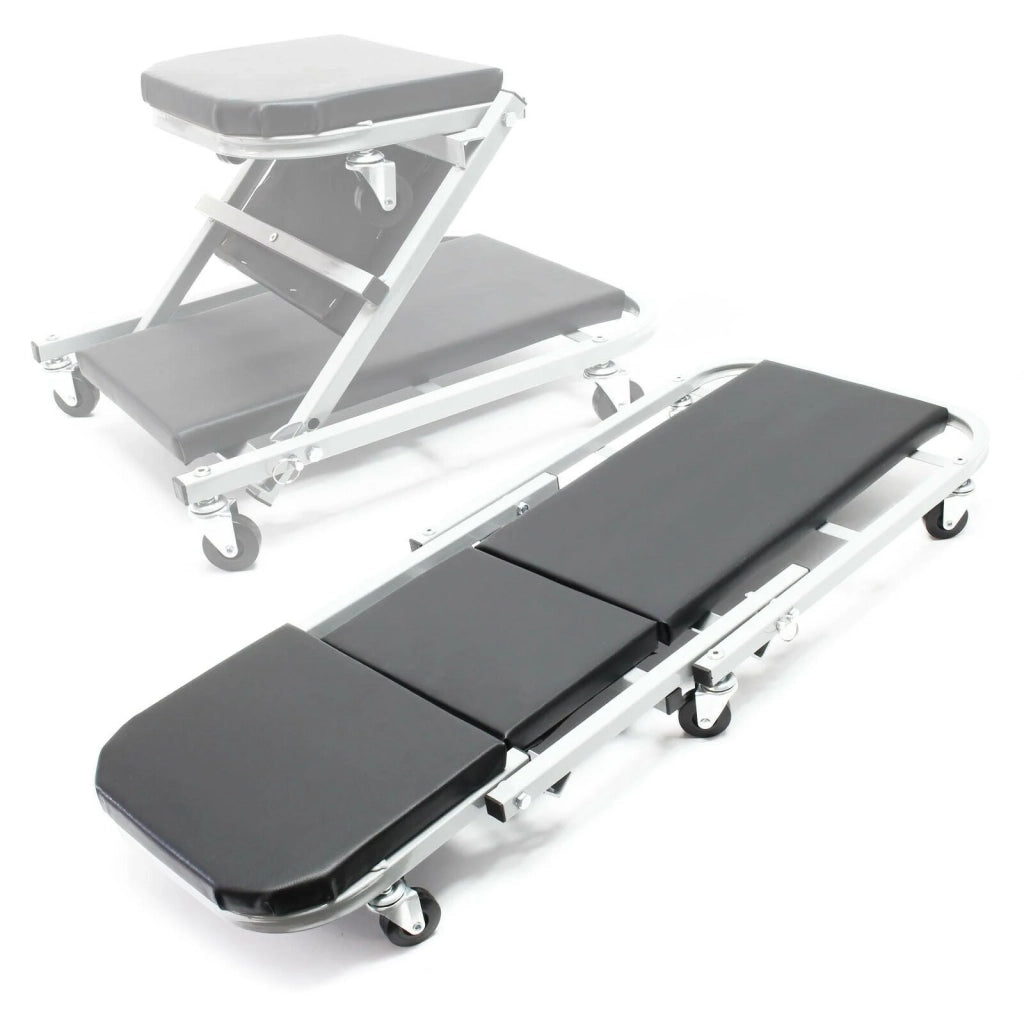 Carrello meccanico 2-1 posto officina/garage 150 kg max 16_0000768