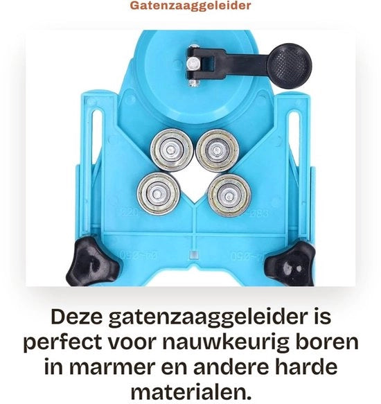 Guida per sega circolare per forare con precisione in marmo 

o

Guida per sega circolare per forare con precisione in marmo - modello [inserire modello]