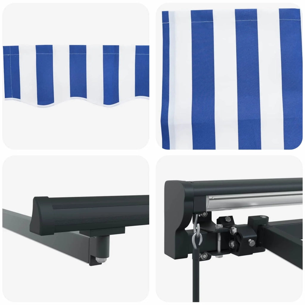 Cornice per Tenda Manuale con LED 4 × 3 m 3420838